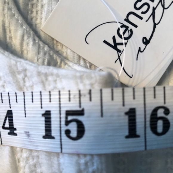 Kensie Stretch Retro Cream Mini XS - Picture 9 of 16